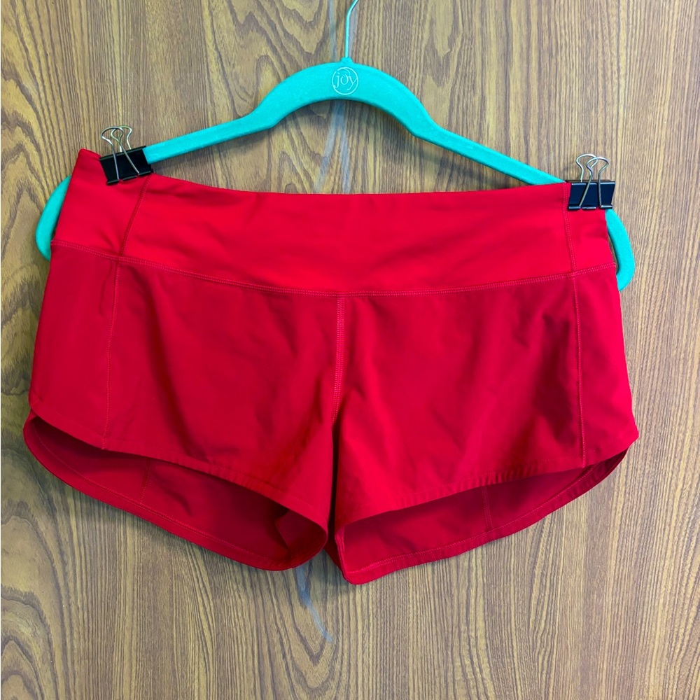Lululemon speed up high-rise short 2.5” size 6
